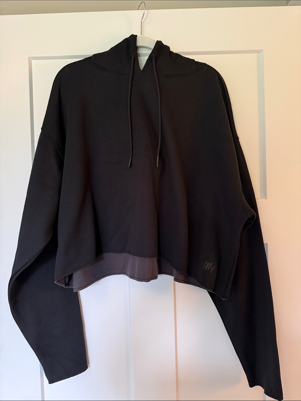 Yitty Cropped Hoodie Sweatshirt